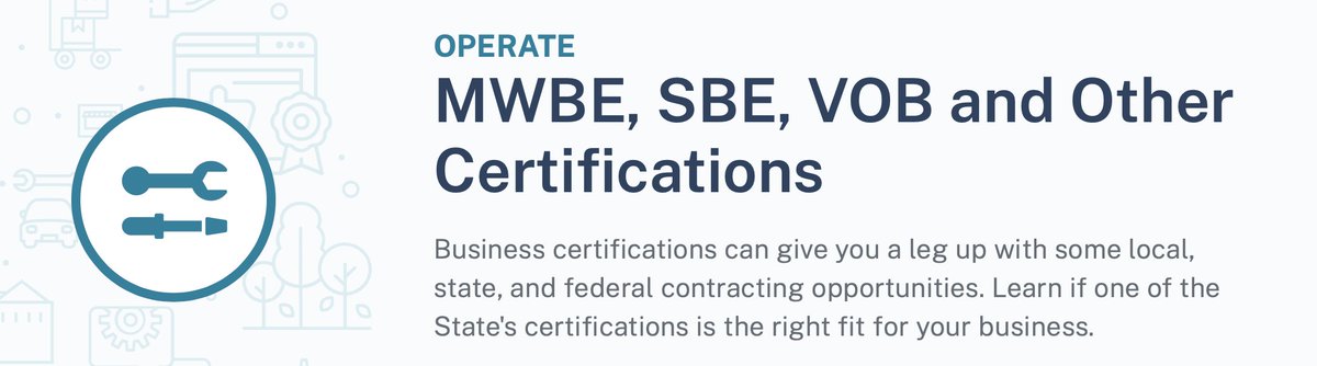 NJ’s available assistance programs can help your business compete for government contracts. Learn more about the eligibility requirements and benefits of small, minority, women or veteran-owned business enterprise certifications via the link in the comments. @NJ_BAC