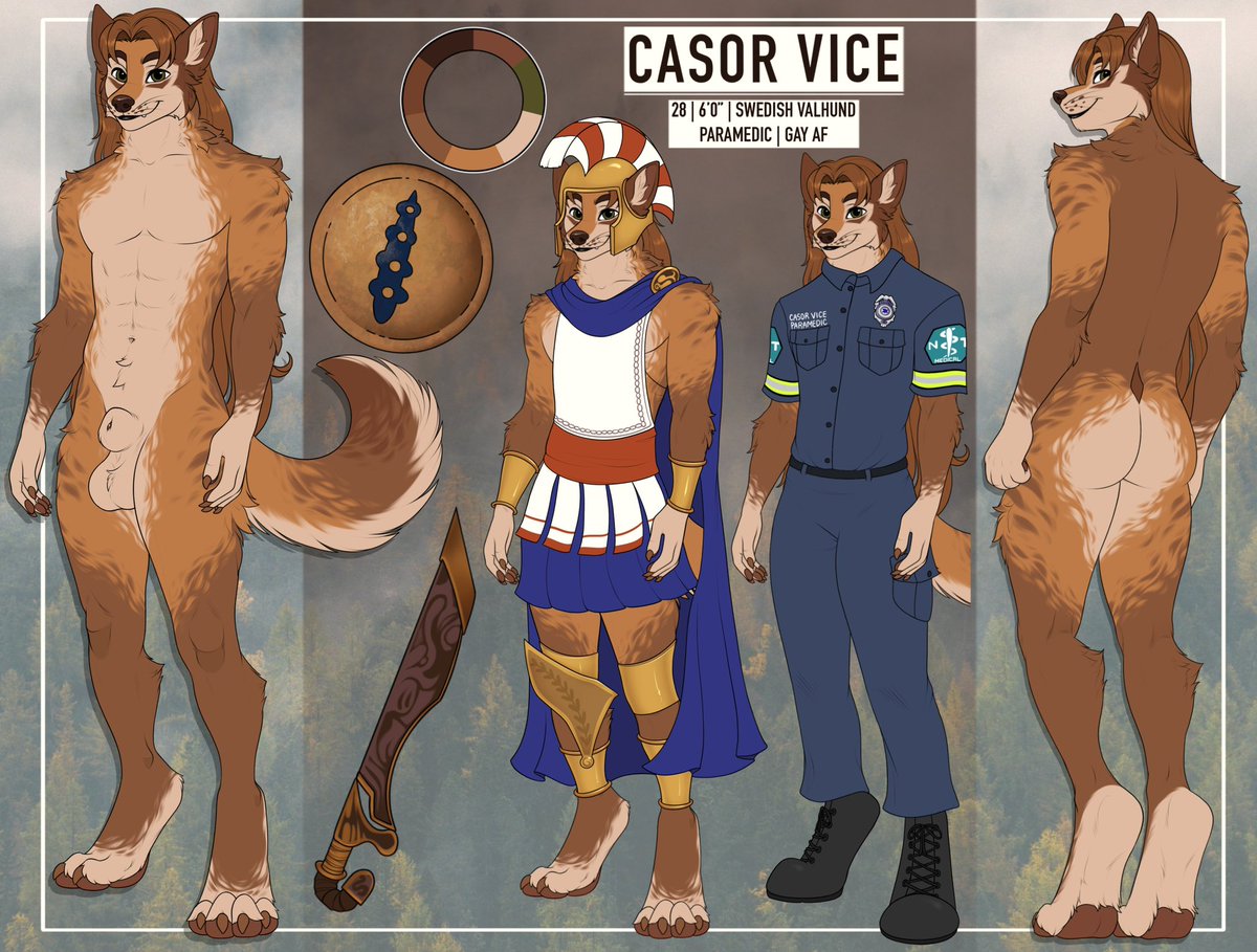 cactuskissAD's tweet photo. Reference sheet comm ^^ 
#furry #furryart https://t.co/aEvSjeWhtE