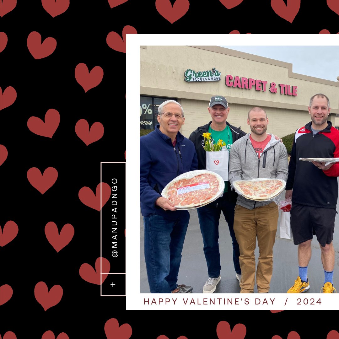 Single foster moms deserve pizza on this Valentine's Day, am I right? 😊