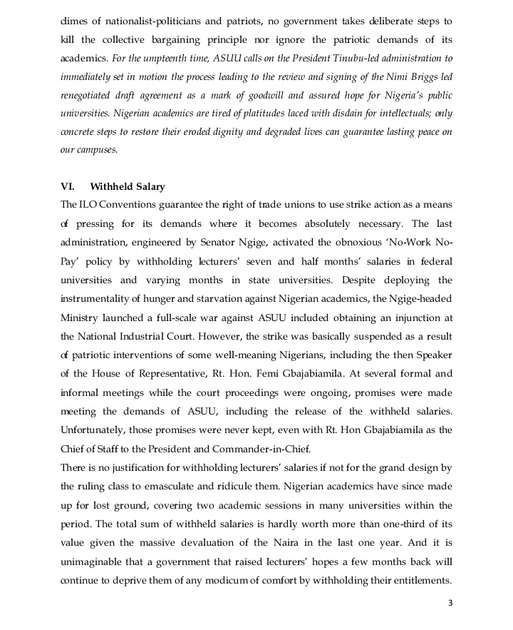 ASUU_UNILAG's tweet image. Text of the press conference by the leadership of our Union at the end of the last National Executive Council meeting (13th of February, 2024) addressing 11 pertinent issues including - Renegotiation of the FGN/ASUU 2009 Agreement, Witheld Salary, ...