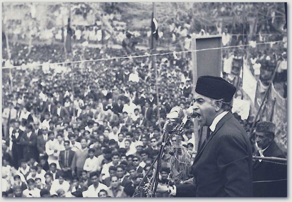 ‘Believe only in the people, work only for their emancipation and equality. The paradise of God lies under the feet of your mother. The paradise of politics lies under the feet of the people.’ 

Shaheed Zulfikar Ali Bhutto