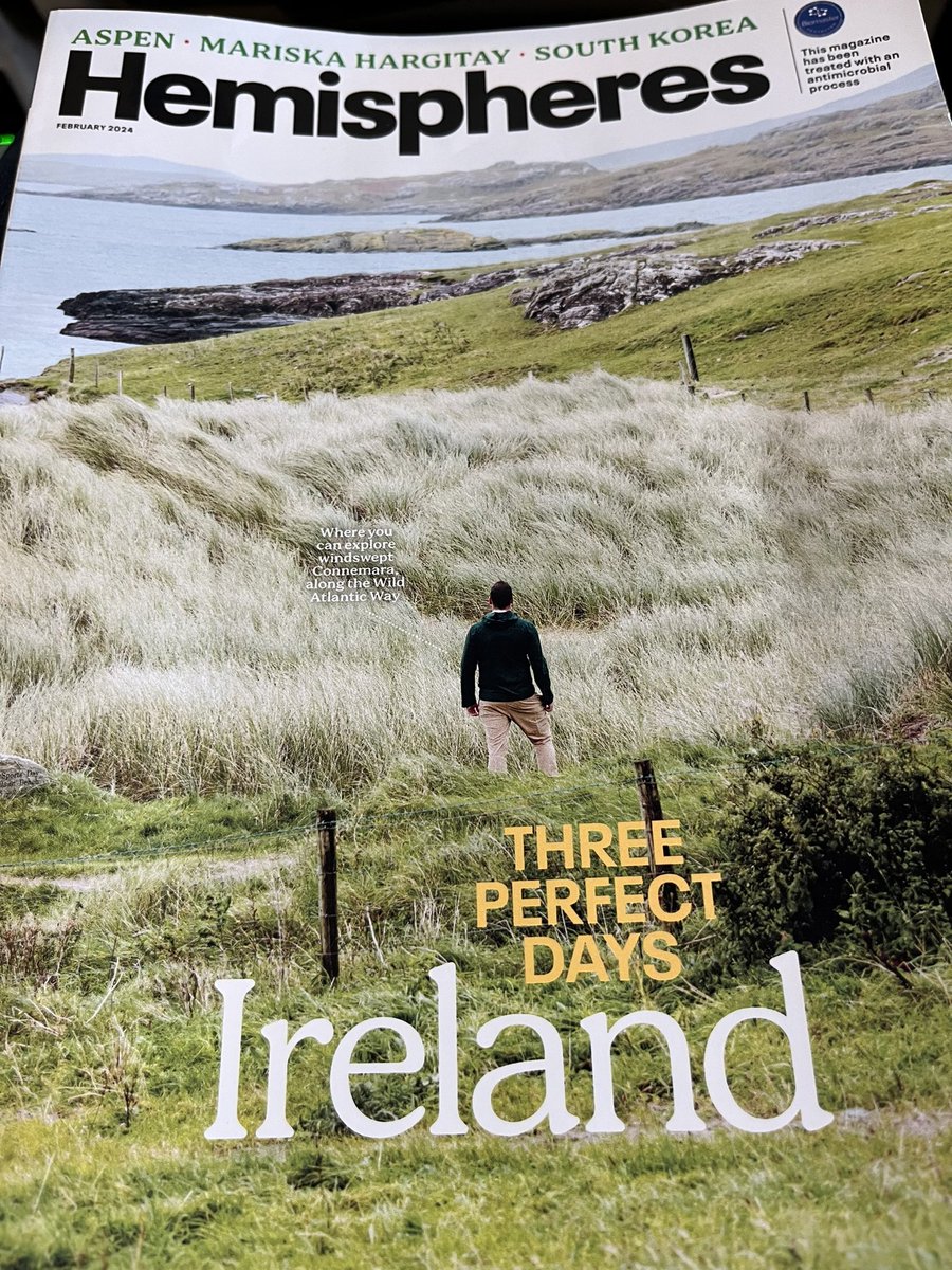 Máire P. Walsh (@mairepwalsh) on Twitter photo Love that <a href="/united/">United Airlines</a> is featuring Ireland in Hemispheres, can we please have a direct from SFO to Dublin? #travel #ireland Love that <a href="/united/">United Airlines</a> is featuring Ireland in Hemispheres, can we please have a direct from SFO to Dublin? #travel #ireland