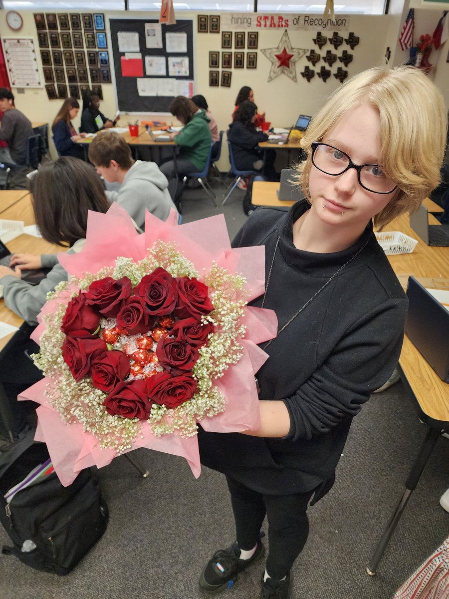 Thank you <a href="/jrtaylor703/">John Taylor</a> for ordering me a #ValentinesDay bouquet from our <a href="/boswellhs/">Boswell High School</a> floral department.  Feeling the love today and everyday.