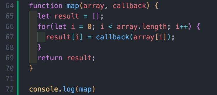 codingwitherin's tweet image. 💻 Day 10 of #100DaysOfCode
Kicked it up a notch today by delving into high order functions in JavaScript, this was a function we worked on in class - looking forward to having a play around and see how far I can push what I’ve learned this week. 🧠