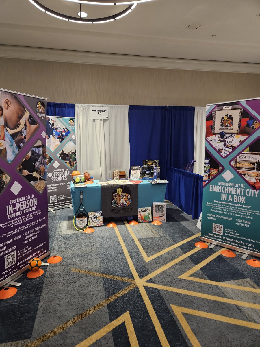 Enrichment City LLC is at Beyond School Hours! Booth#114
Offering: 1.In-Person Enrichment 2. Enrichment City In A Box Curriculum 3. Professional Services 
#fypシ゚ #enrichment #enrichmentcity #outofschooltime #afterschool