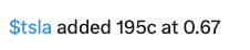 alphatrades7's tweet photo. $tsla #alphaanalysis  

alerted 195c right before close based on the plan shared earlier

after hours hitting 194

   join the gains 👉 https://t.co/TM6x5Z6LkJ 

$meta $nvda $baba $googl $amd $orcl $cvna $QQQ $SPY $AAPL $TSLA $NVDA $AMC $JNJ $AMZN $KVUE $AMD $MSFT $TGT $BABA $META $SE $AMGN $PYPL $BAC $PBR $NKLA $DIS $PLTR $AAPL $CL $KO $O $tsla #TSLA #TeslaCybertruck