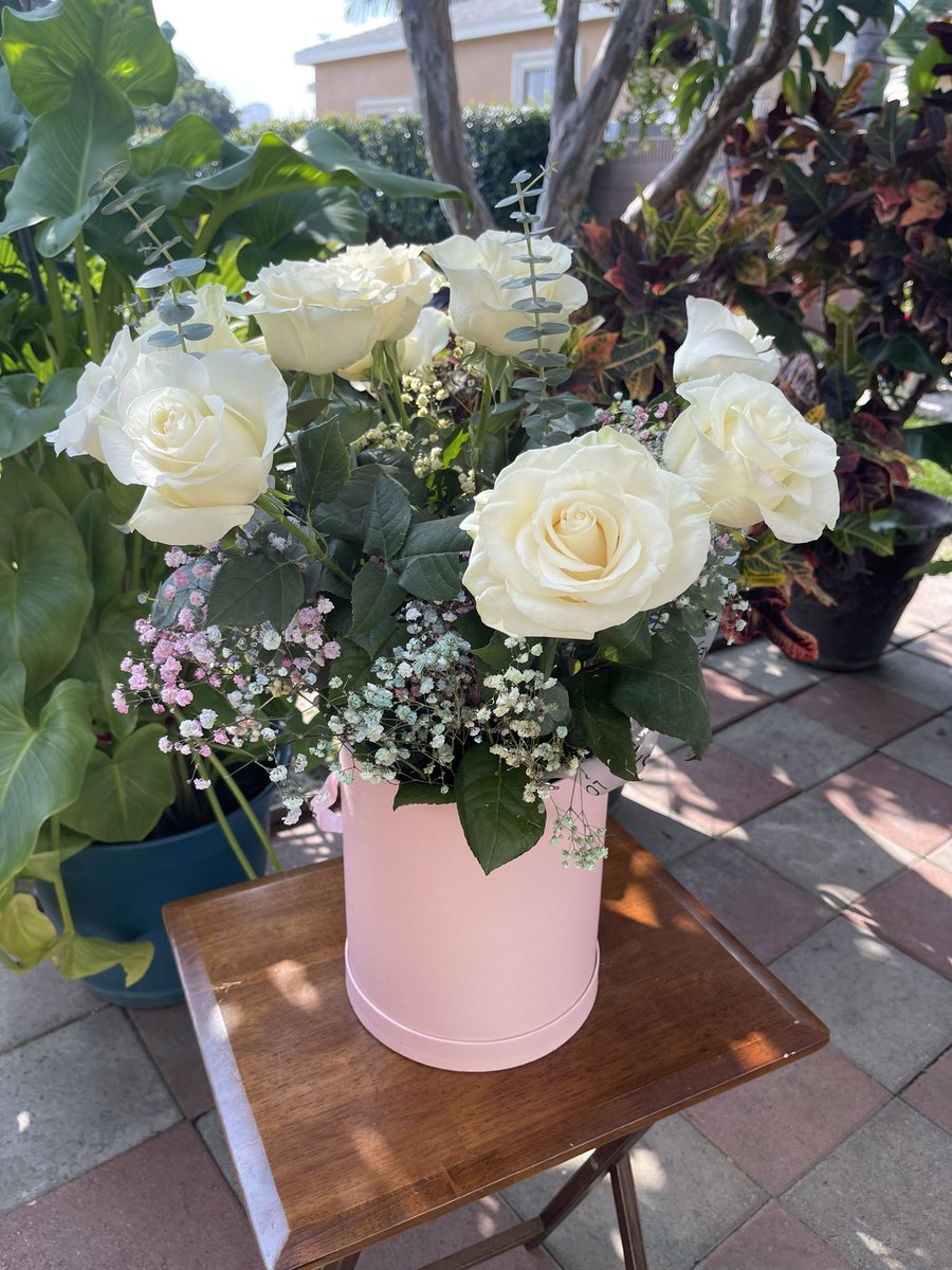 chestyon3's tweet photo. If anyone needs any floral arrangements in Maywood for Valentine’s Day, please let me know. My mom is selling some 🫶🏼🌹 https://t.co/QSZkD9k7IT