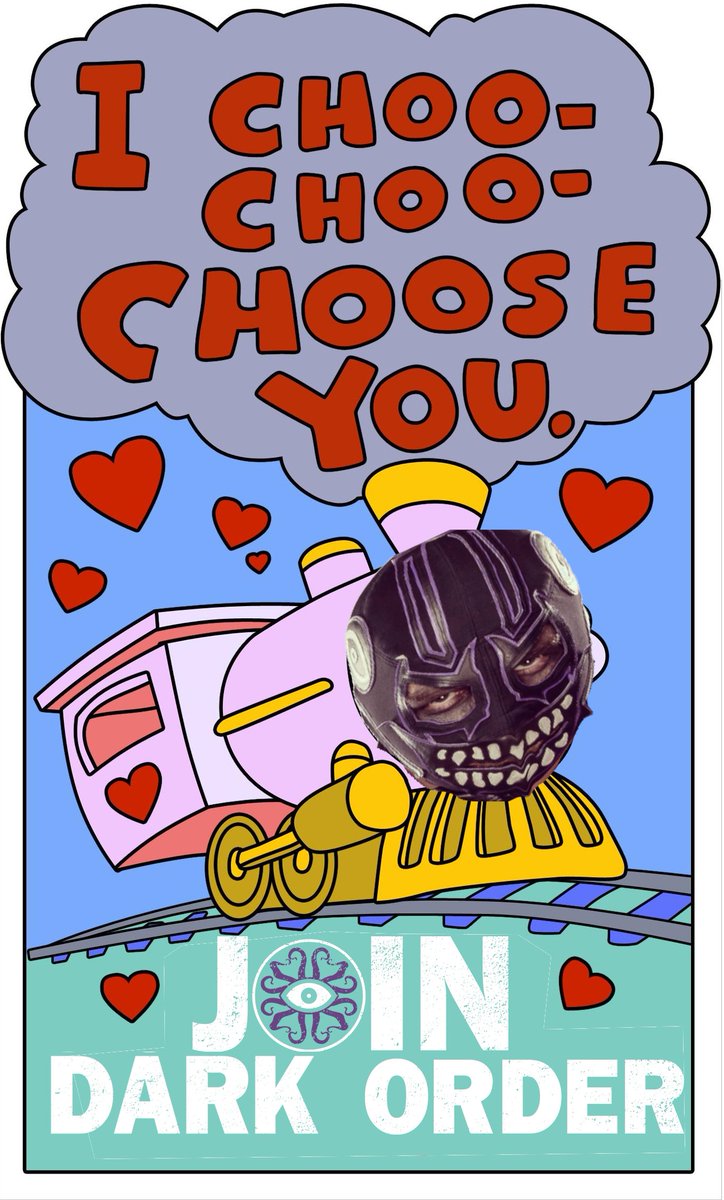 I was originally wanting to make this a sign for tonight's show but printing is expensive. <a href="/EvilUno/">EVIL UNO of DARK ORDER 🇨🇦</a> <a href="/AEW/">All Elite Wrestling</a> <a href="/Maffewgregg/">forever botchamania</a>