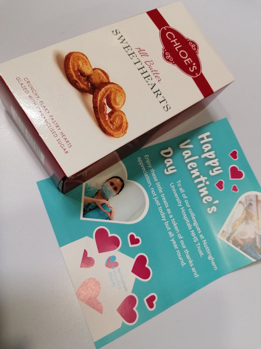 Naaaawwww. Thanks <a href="/nottmhospitals/">Nottingham University Hospitals</a> <a href="/SWBNUH/">Staff Wellbeing NUH</a> <a href="/NUHCharity/">Nottingham Hospitals Charity</a>  these Smiler biscuits... Erm, I mean sweethearts went down a treat 😁 #feelthelove #ValentinesDay #nicu #thesmiler #youbelong