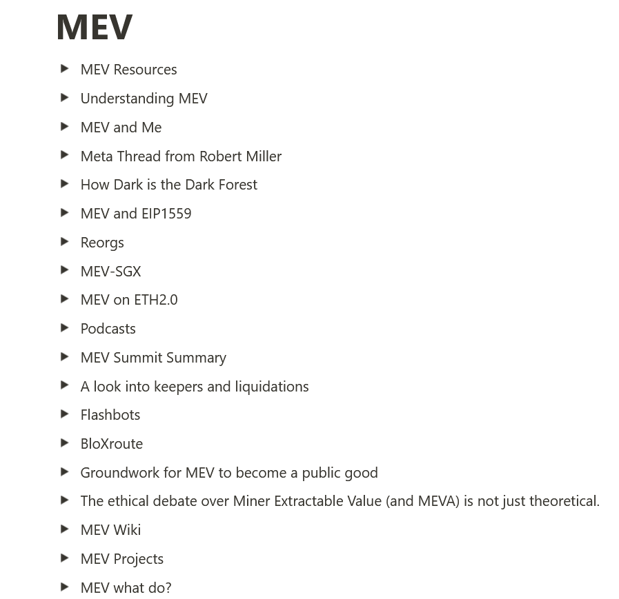 Smacaud1's tweet photo. Here's the ULTIMATE guide for MEV

...saving you hours of search for resources to learn from

Worth checking out!

https://t.co/EFClvdQ4Hg