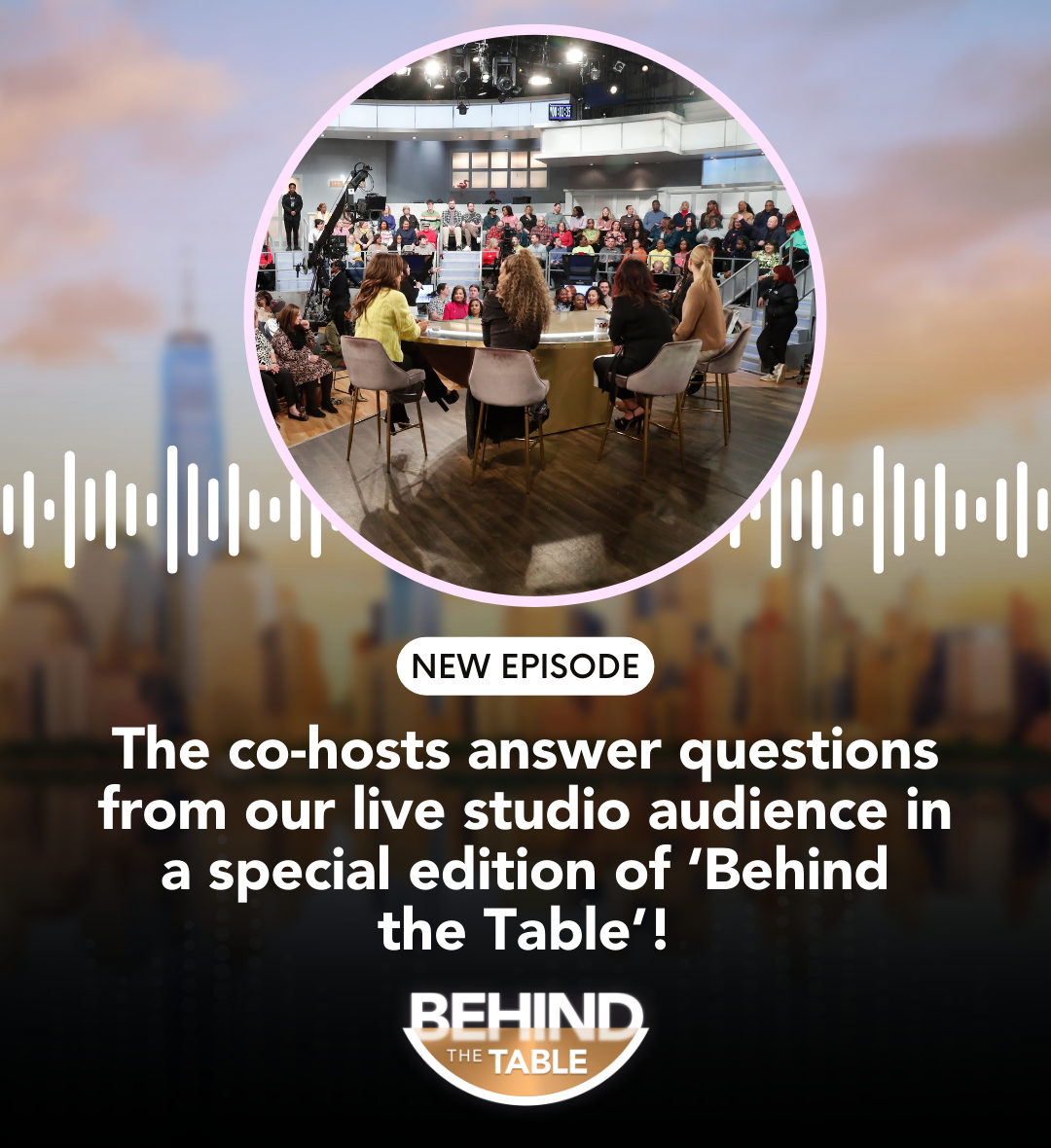 On today's podcast: With the help of our fantastic warm-up comedian <a href="/ReginaDeCicco/">Regina DeCicco</a>, the co-hosts answer live studio audience questions about disagreeing with friends on politics, managing nerves, who they most want to host for dinner, and more! Listen now: theviewabc.visitlink.me/V0WDTd