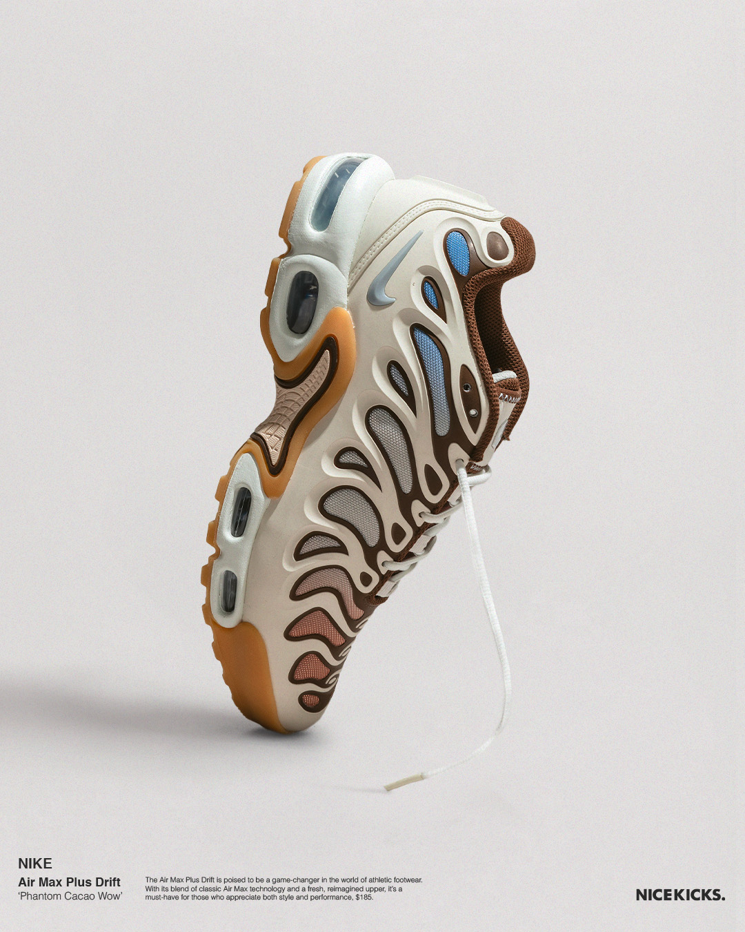 NIKE ☆ Air Max Plus Drift ‘Phantom Cacao Wow’ The Nike Air Max Plus Drift Phantom Cacao Wow Releases
