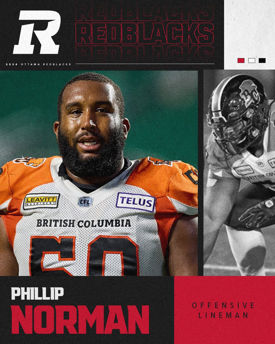 +1 for the Line 😤 

We've signed 🇺🇸 OL Phillip Norman to a one-year contract!

#ALLIN | 📝:  bit.ly/4bGySiL