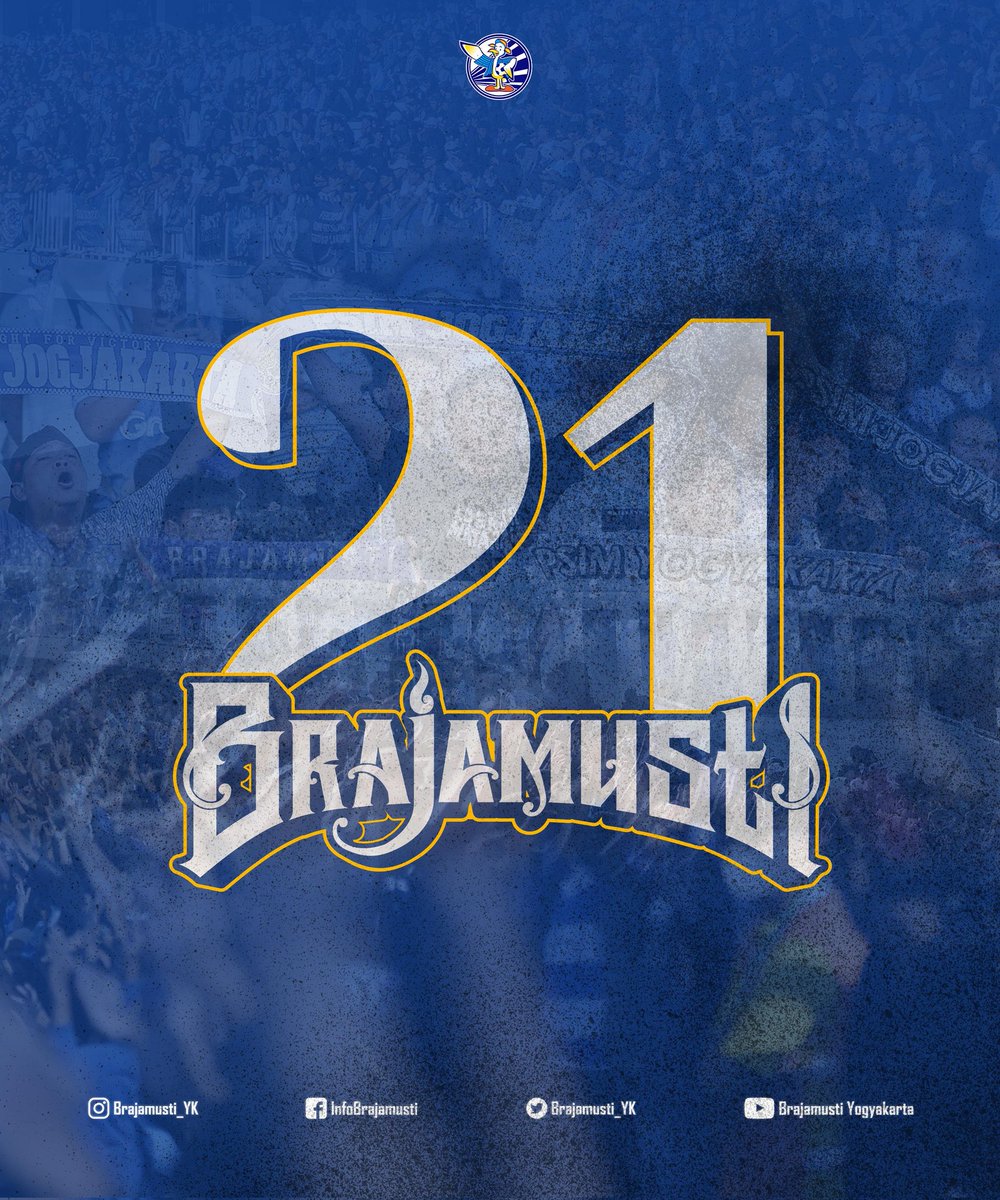 Lebih dari dua dekade kita berdiri di sini.
Mimpi demi mimpi datang silih berganti.
Bukan, bukan sebatas karena ambisi.
Tapi persaudaraan yang lebih berarti.

Selamat merayakan 21 tahun, Brajamusti!