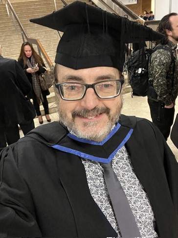 SpftA's tweet photo. We are so proud of @Deschooler who recently attended his #graduation following the completion of his level 6 #OccupationalTherapist #apprenticeship through the @BrightOccTher. What a journey over 4 years. Congratulations Ian! @michell89901636 @AislingOT #SkillsForLife #apprentice https://t.co/UwX3EOxurx