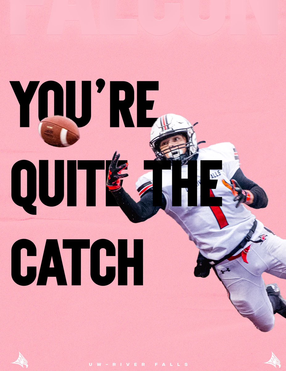UWRFFootball's tweet photo. Happy Valentines Day from #FalconFootball! https://t.co/dBjMbnHVgM