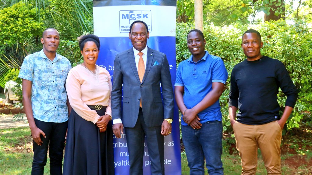 TheMCSK's tweet photo. We are deeply honored to witness musicians rekindling their trust in #MCSK and actively contributing to the advancement of the music industry in Kenya. 

#mcsk #sarahk #drsarahk #EzekielMutua #zabronsingers https://t.co/a76XuY8Mvo