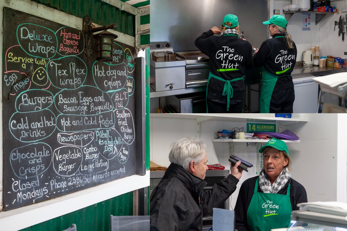 For day two of #Randomactsofkindnessweek we saw the Smile for Georgie Foundation team and Island FM at the The Green Hut in St Martin where customers were treated to delicious hot food, on the house, courtesy of the charity.