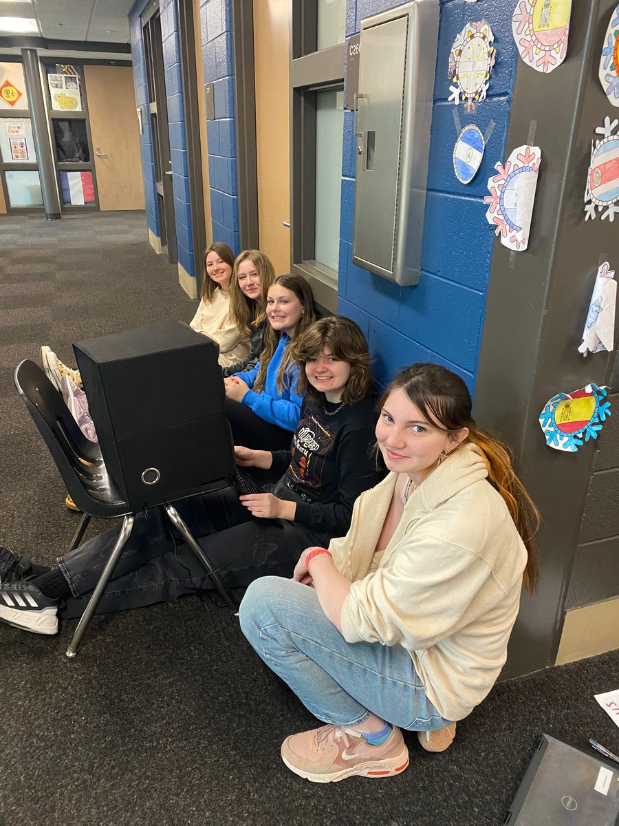 Students did a great job recording their own fireside chats during our WWII unit. Thanks to the  Rochester CoLab for lending our class the recording equipment! <a href="/MrsMainero/">Rachel Mainero</a> <a href="/WeAreSCHS/">Stoney Creek High School</a> <a href="/RCS_AP/">RCS AP Program</a>