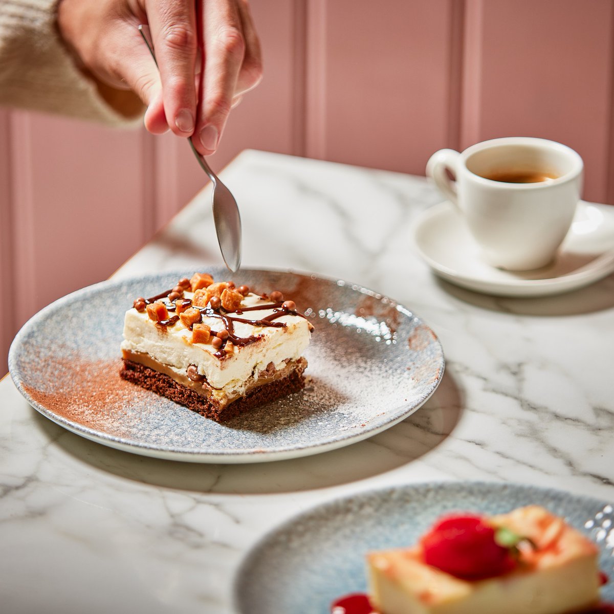 There’s always room for dessert when it's as good as our Millionaire Toffee Crunch 😍 Indulge this Valentine's with the ultimate sweet treats! Book Now: bellaitalia.co.uk