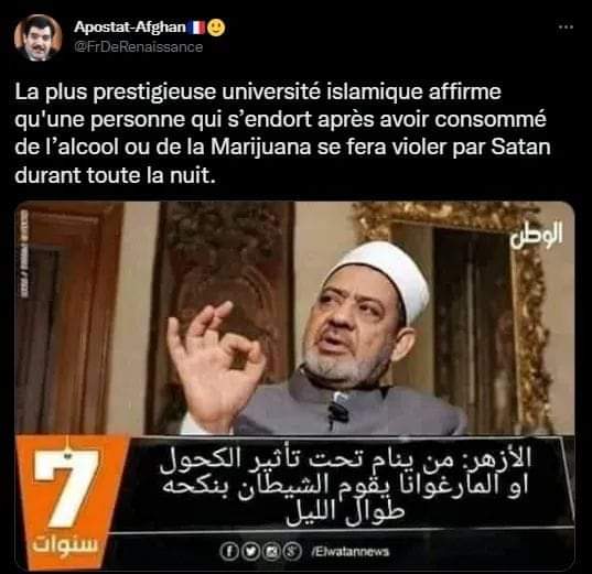 Patrick10790054's tweet photo. @menbatslessteak @atika_samrah Quand tu vois le niveau de leurs savants 😂 https://t.co/h0pJNwJt2n