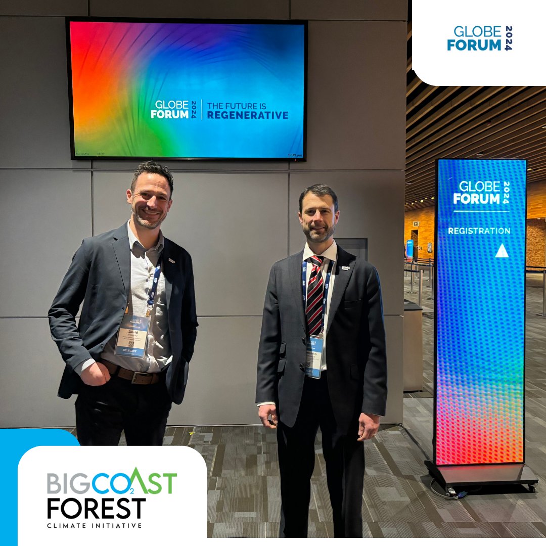 The BigCoast Forest team is excited to join the important conversations happening this week at #GLOBEforum: The Future is Regenerative. Look for us on the event app, message us here or visit BigCoastForest.com. 

#NatureBased #CarbonCredits #IPCAs #SDGs #ESG #Decarbonization