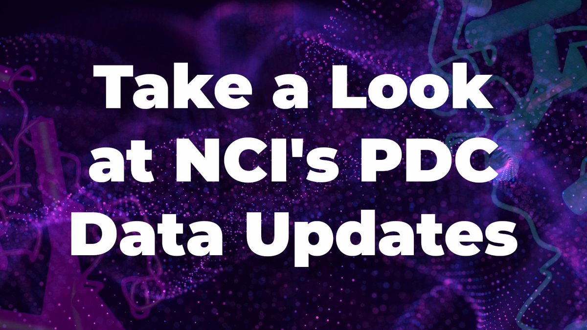 An important addition coming from #NCIProteomics! #CPTAC Pan-Cancer Analysis Data, which contains 1 publication with 4 supplementary files, is available: pdc.cancer.gov/pdc/cptac-panc…