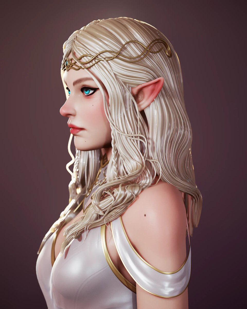 We love this stunning elven queen asset made for Marmoset Toolbag. Contains the full asset as FBX with its textures.
flipnm.co/ElvenQueen