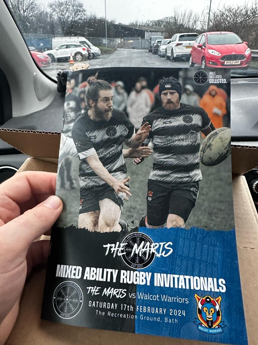 MARInvitational's tweet image. HOT OFF THE PRESS! 🔥 
#MixedAbility #Rugby 
@WalcotWarriors