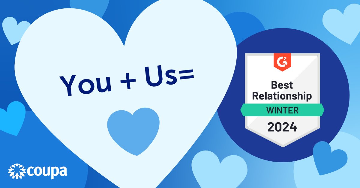 All you need is love. And the Coupa community.
