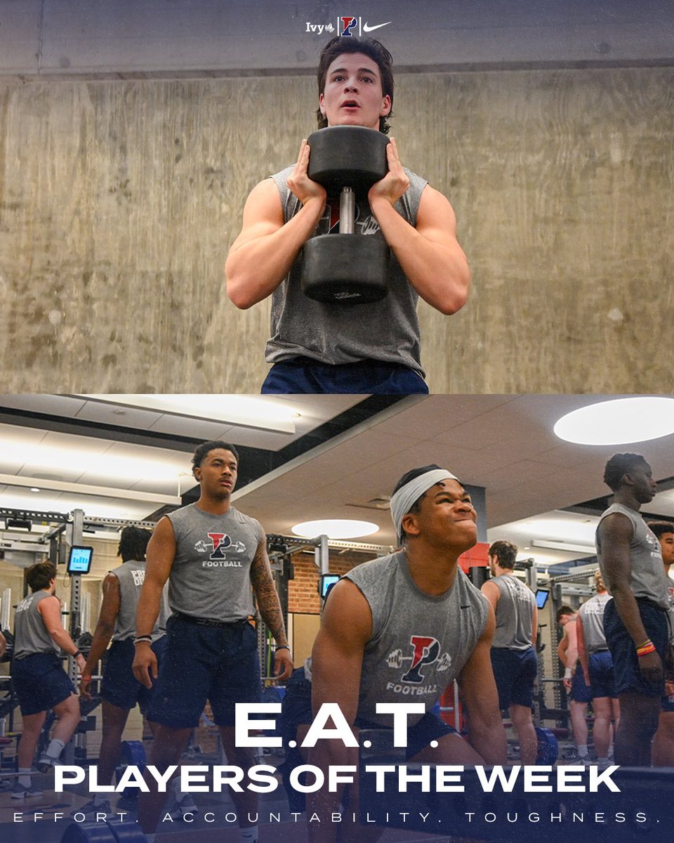 E.A.T. Players of the Week

Effort. Accountability. Toughness.

#FightOnPenn x #BEGREAT