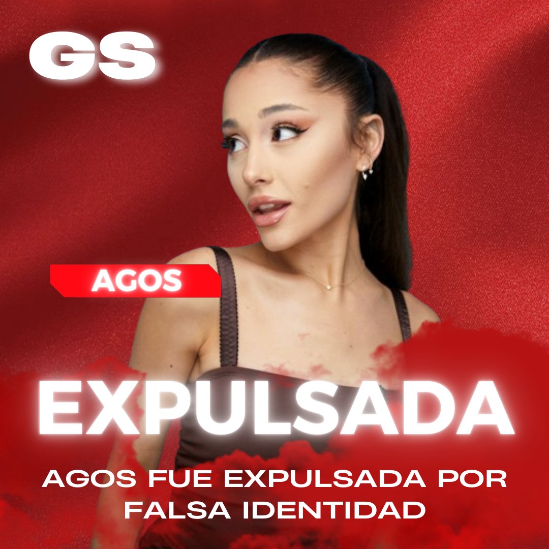 ghswiftie's tweet photo. 🚨| AGOS EXPULSADA! #GHSWIFTIE https://t.co/uZ3FAfJGgw