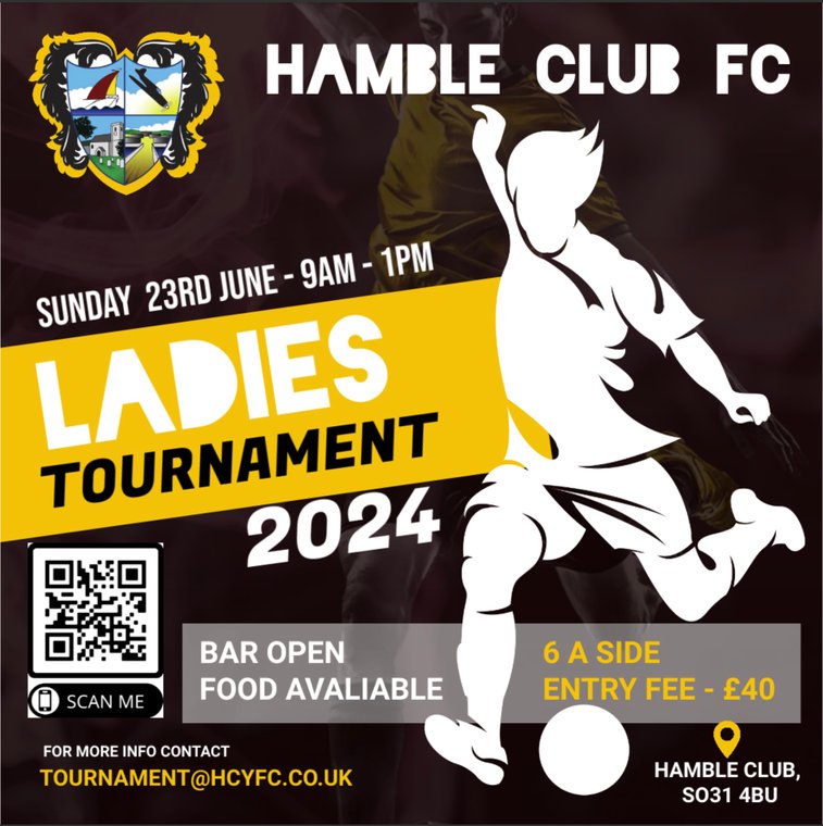 LADIES TOURNAMENT #Pitchero
hcyfc.co.uk/news/ladies-to…