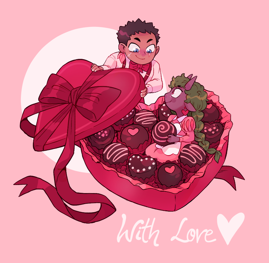 「happy vawentimes! 」|Mari 💕BELLE OUT NOW💕のイラスト