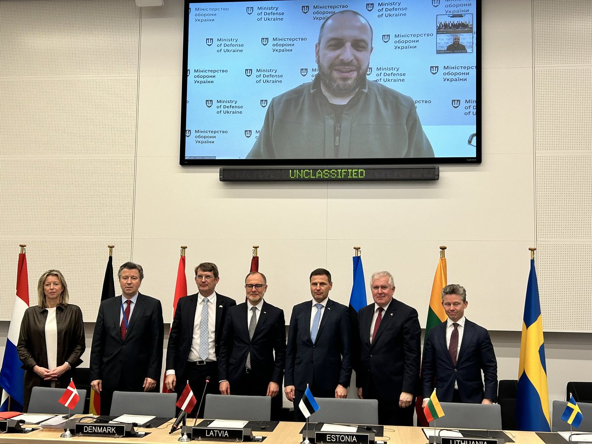 Allied countries joined Latvian and Ukrainian drone coalition which aims to provide one million drones in support of Ukraine 🇺🇦.
With Danish, Dutch, Estonian, German, Lithuanian and Swedish Allies, we will  help Ukraine by delivering drones, testing equipment, and training