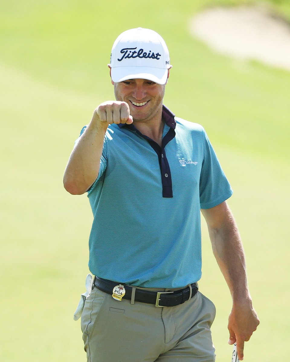 JT's opening nine holes in today's <a href="/thegenesisinv/">The Genesis Invitational</a> pro-am:

Birdie 🐦
Birdie 🐦
Par
Par
Par
Par
ACE 🔥
Birdie 🐦
Par