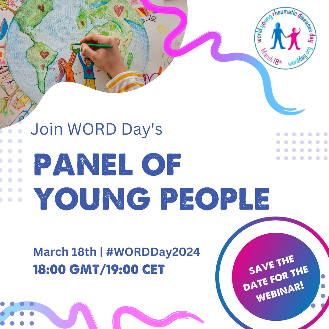 World Young Rheumatic Diseases day (WORD day) tweet media