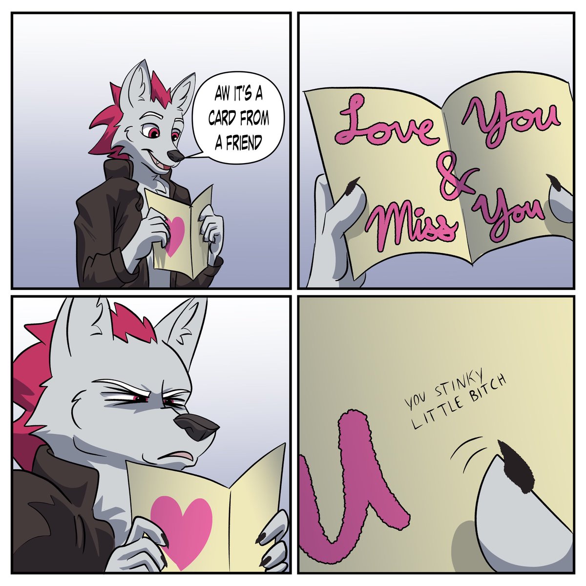 shreddyfox's tweet photo. Happy Valentine’s/Friend’s day! https://t.co/dWpJASErWe