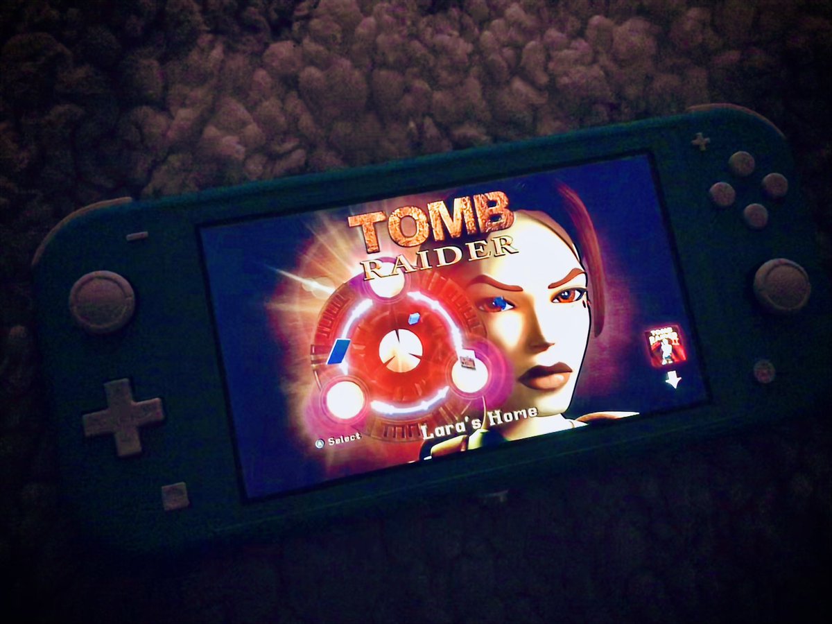Finally! 😍

#TombRaiderRemastered #TombRaider #NintendoSwitchShare
#Gaming_Inkonsequenz
#Gaming_Inconsequential
#PileOfShame #BucketList