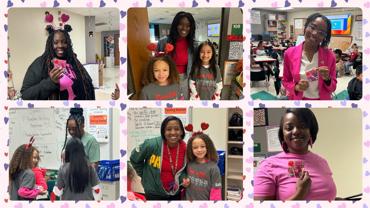 Our SEL Committee teamed up with our Mesquite Children’s Choir students & created a special musical treat for our staff members! ❤️ Today, our Smith Ambassadors helped spread kindness by giving a sing-o-gram to every staff member!#SmithLeopards #SingOGram #LoveGrowAchieve