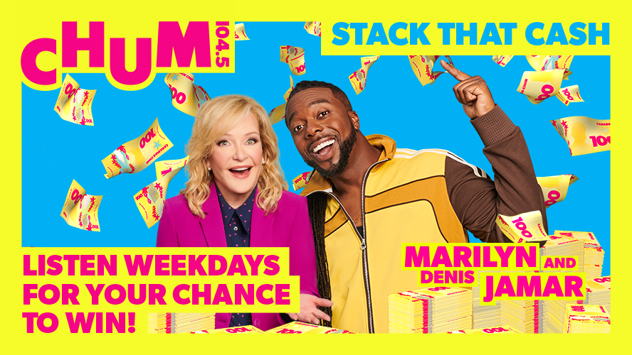 Chum1045's tweet image. Tune in for your chance to play CHUM 104.5's #StackThatCash sponsored by @alpinecredit 💸

Register online at chum1045.com and listen for your name weekdays at 7a, 11a, 1p &amp;amp; 4p. If you hear your name, call us within 5 mins and you can win big!

iheartradio.ca/chum/contests/…