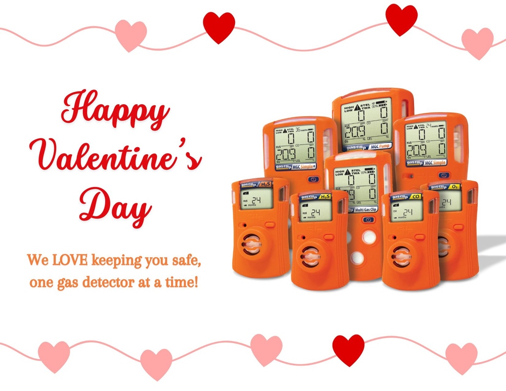 clip_gas's tweet photo. We want to wish everyone a Happy Valentine's Day! 💕 We strive to keep you safe at work so you can come home to love and warmth. #ValentinesDay #Gasdetection https://t.co/BH0FwPHUg9