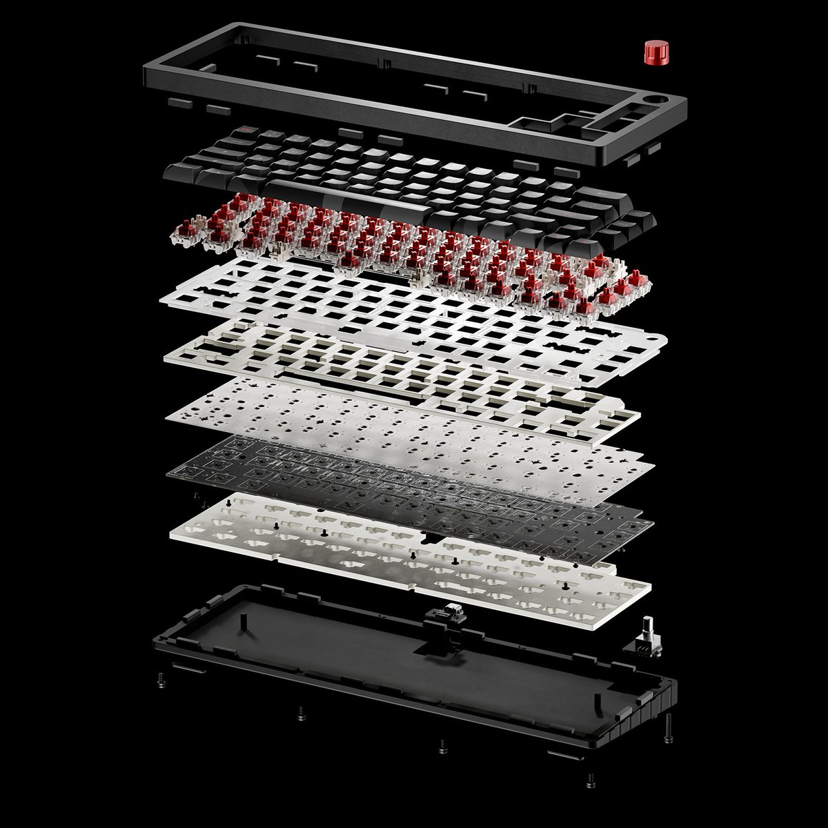 daskeyboard's tweet photo. Sneak Peek: Gasket mounted for that perfect typing feel. Experience the next level of mechanical keyboards. #DeltaForce65 #comingsoon #GasketMounted #customkeyboard #customkeyboards #customkeyboardbuild #mechanicalkeyboard #mechanicalkeyboards #mechanicalkeyboardsโจ๏ธ https://t.co/OIlFNP4TQd