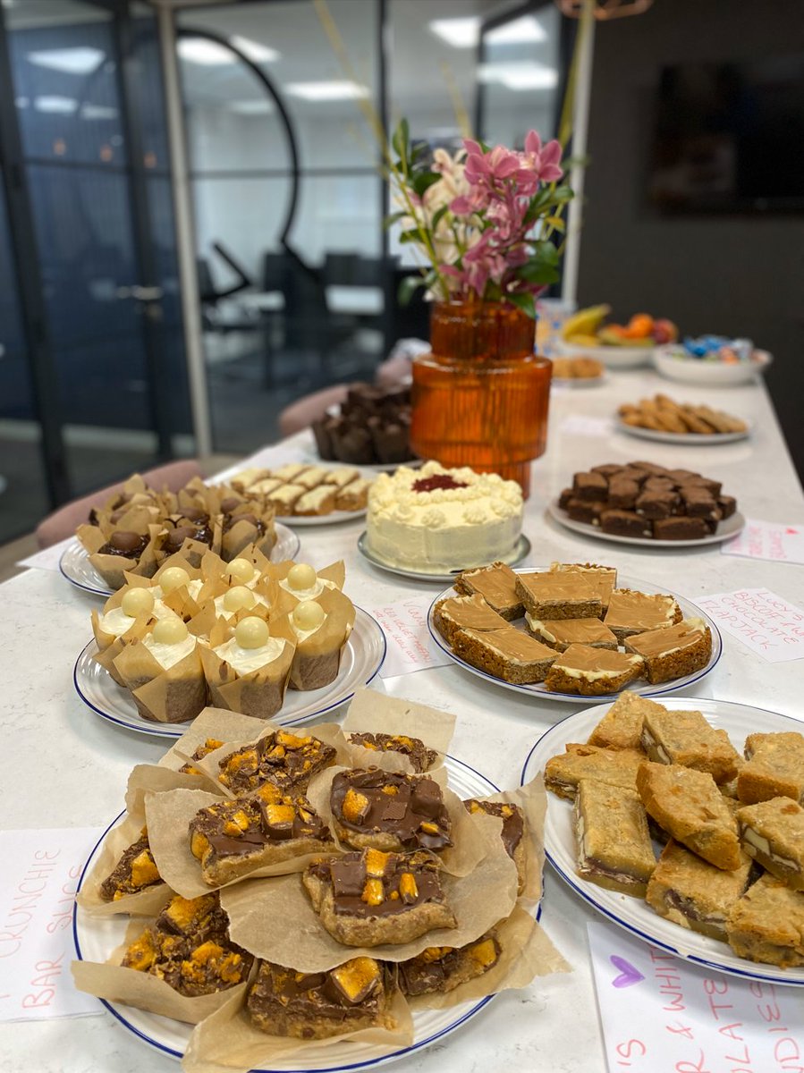 QuartzPS's tweet image. We have treated ourselves to some homemade goodies as some of the Quartz team showed off their baking skills today for a great cause.

With all funds being donated to our charity of the year, CRUK, every purchase is going towards the fight against cancer.