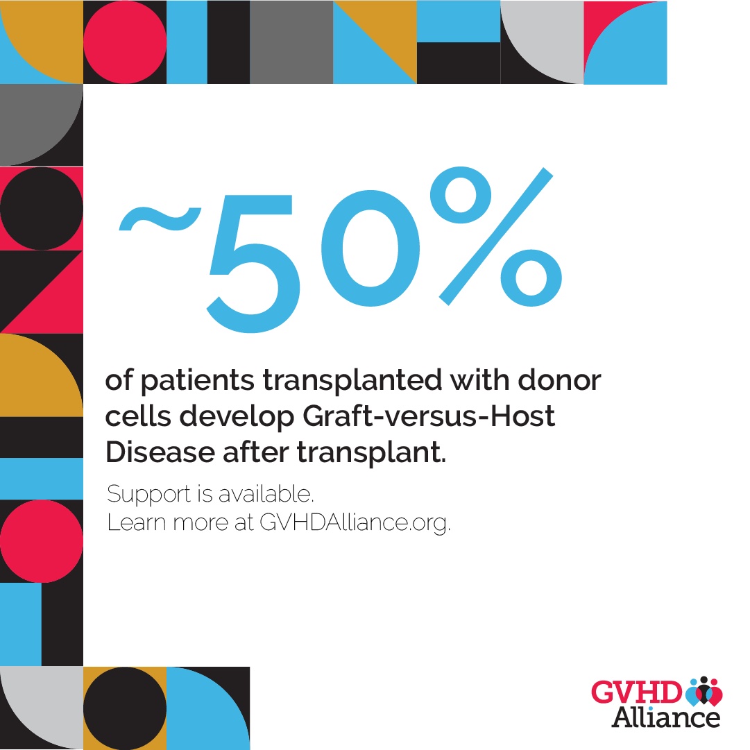 Le 17 février est la Journée Mondiale de la #GvHD, la maladie du greffon contre l'hôte. Elle survient dans 50% des #greffedemoelleosseuse. La <a href="/SFGM_TC/">SFGM-TC</a> vous ℹ️ sur la greffe et la #GvH. Voir le Replay du RDV Patients de sept 2023 sur la GvHD👉sfgm-tc.com/patients-et-ai…
#GVHDAlliance