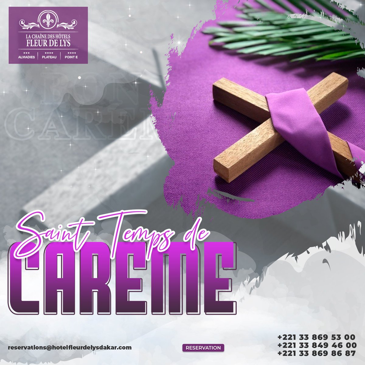 LymsMister's tweet photo. Saint Temps de Carême ✝️
De la part de la Chaîne des hôtels Fleur de Lys

#carême #jeûne #CatholicTwitter #CatholicChurch #CatholicX #Catholic #hotel #hotelroom #hotels https://t.co/6rtRc2PkUM