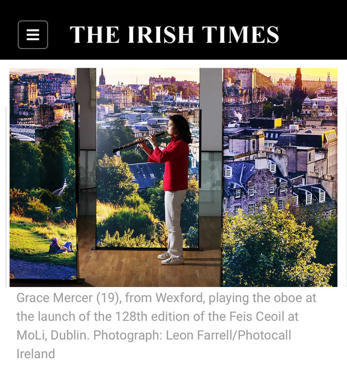 Feis Ceoil (@feisceoil) on Twitter photo We're delighted to see photos from our #feisceoil2024 launch in today's <a href="/IrishTimes/">The Irish Times</a> 🤩
Thanks to <a href="/MoLI_Museum/">MoLI – Museum of Literature Ireland</a> for the gorgeous venue!
Less than four weeks before we kick off in <a href="/TheRDS/">The RDS</a> 🎻 We're delighted to see photos from our #feisceoil2024 launch in today's <a href="/IrishTimes/">The Irish Times</a> 🤩
Thanks to <a href="/MoLI_Museum/">MoLI – Museum of Literature Ireland</a> for the gorgeous venue!
Less than four weeks before we kick off in <a href="/TheRDS/">The RDS</a> 🎻