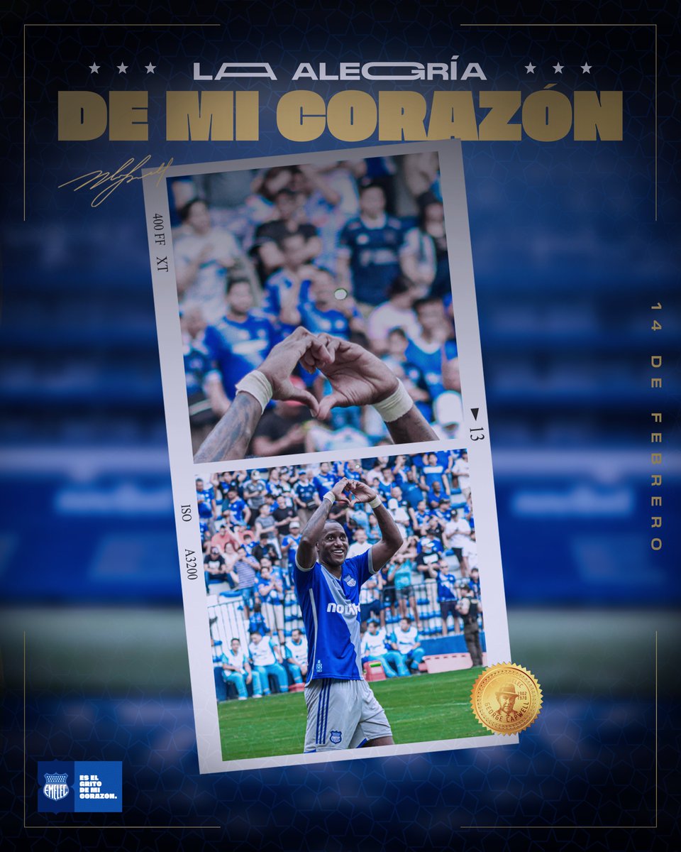 A Emelec lo llevo en el corazón 💙

#14DeFebrero 

#PorEmelec 🤜🏻🤛🏻⚡