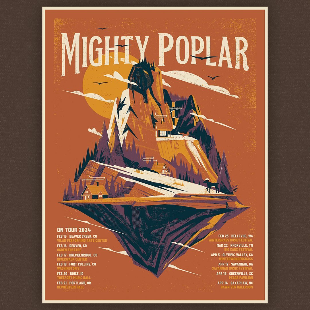 Mighty Poplar (@mighty_poplar) on Twitter photo Tour begins tomorrow! For the month of February we’ll have <a href="/stubobduncan/">Stuart Duncan</a> on fiddle.
We’ve also added two more dates in April — 4/13 at <a href="/peacecenter/">Peace Center</a> + 4/14 at Haw River Ballroom. Both go on sale this Friday. Find all the details at mightypoplar.com
Poster: <a href="/charliewagers/">Charlie Wagers</a> Tour begins tomorrow! For the month of February we’ll have <a href="/stubobduncan/">Stuart Duncan</a> on fiddle.
We’ve also added two more dates in April — 4/13 at <a href="/peacecenter/">Peace Center</a> + 4/14 at Haw River Ballroom. Both go on sale this Friday. Find all the details at mightypoplar.com
Poster: <a href="/charliewagers/">Charlie Wagers</a>
