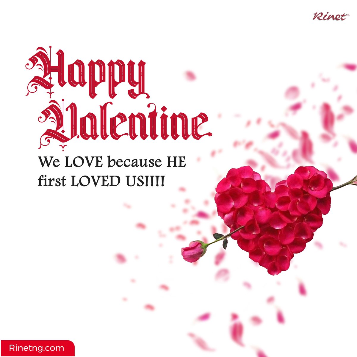Rinet_Limited's tweet photo. Love, Creativity Action - Celebrating Valentine’s Day at Rinet Limited. Beyond campaigns, we craft stories that resonate with hearts. 

To our incredible clients, partners, and the entire creative community, your collaboration fuels our passion. https://t.co/4sT7OnVLQo